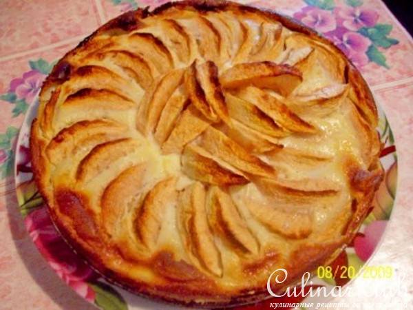 Пирог по-эльзасски