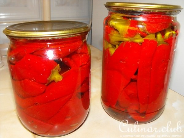 Маринованный острый перец