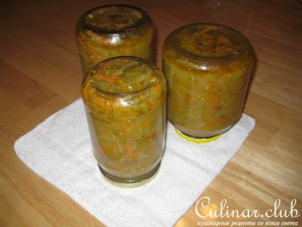 Салат из зеленых помидоров