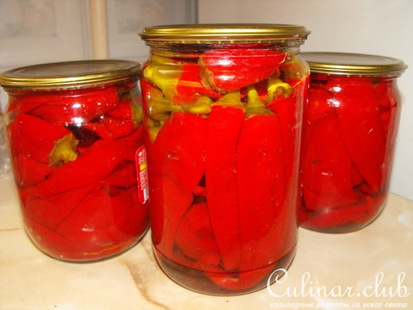 Маринованный острый перец