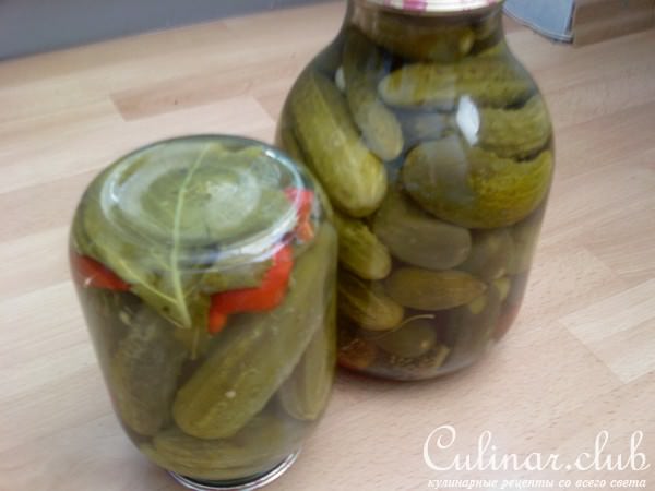 Огурцы, как из кадушки.