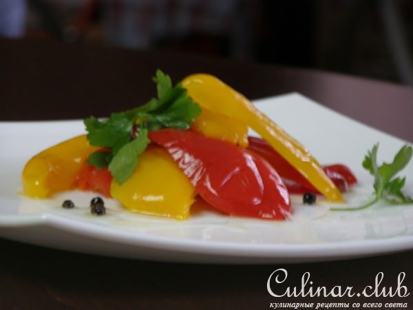 Маринованный перец с мёдом (вариант)