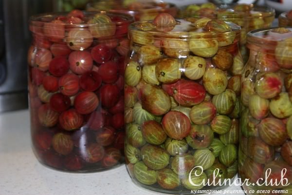 Маринованный крыжовник