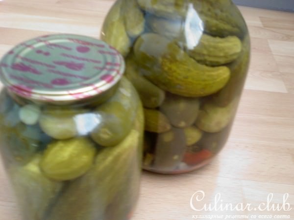 Огурцы, как из кадушки.