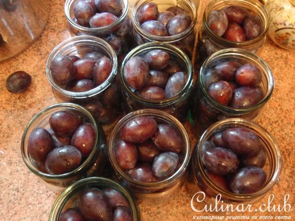 Слива маринованная к мясу