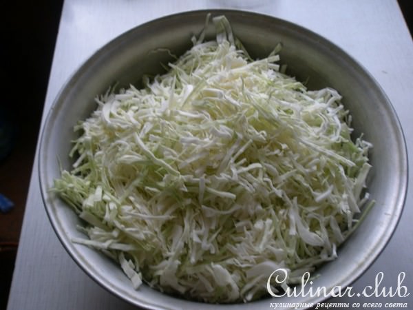 Капустный салат на зиму