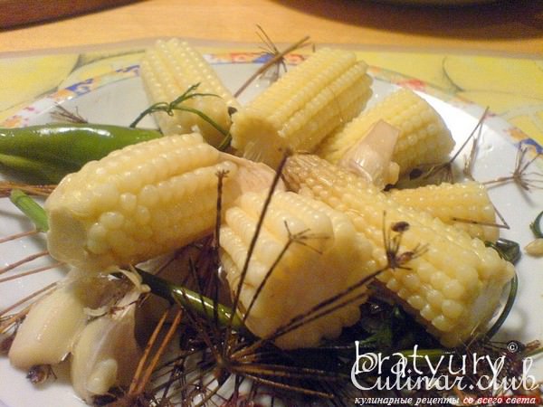 Кукуруза малосольная