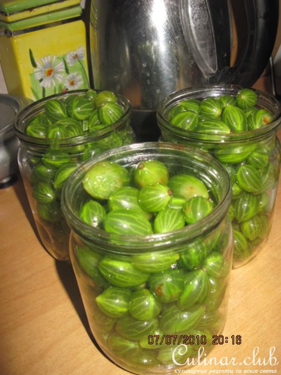Маринованный крыжовник