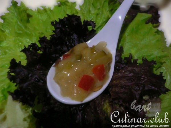 Relish из огурцов с горчицей