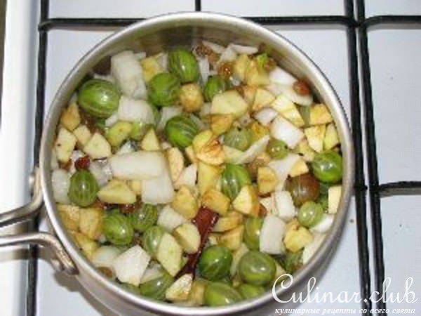 Чатни с крыжовником