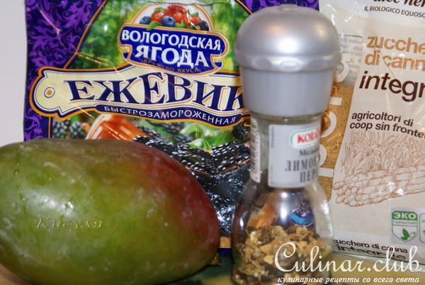 Ежевично-манговый соус ФМ "Кулинарный алфавит"