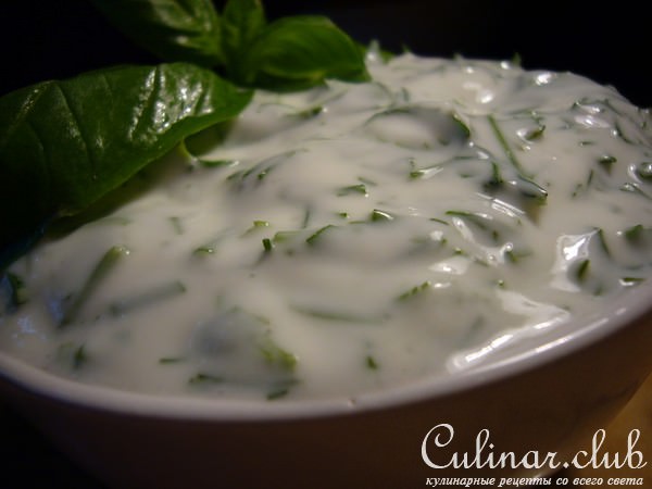 Соус к мясу. (мой вариант).