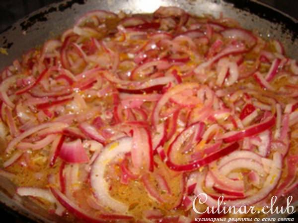 Сладкий луковый соус