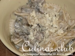 Грибной соус к пасте