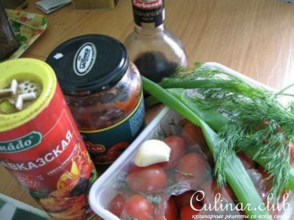 Соус Сальса(простой, домашний вариант) 