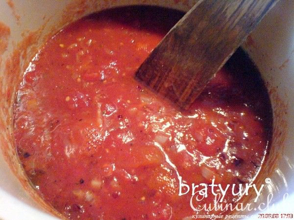 Соус томатный итальянской кухни