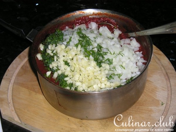 Соус для шашлыков, стейков и других мясных блюд.