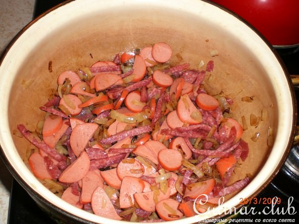 БЫСТРЫЙ СУП(очень неполезный,но очень вкусный),(вариант)