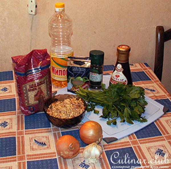 Быстрое постное харчо с орехами