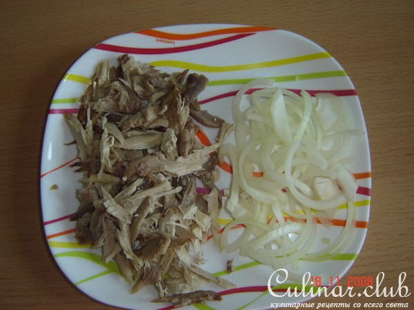 Бесбармак из курицы