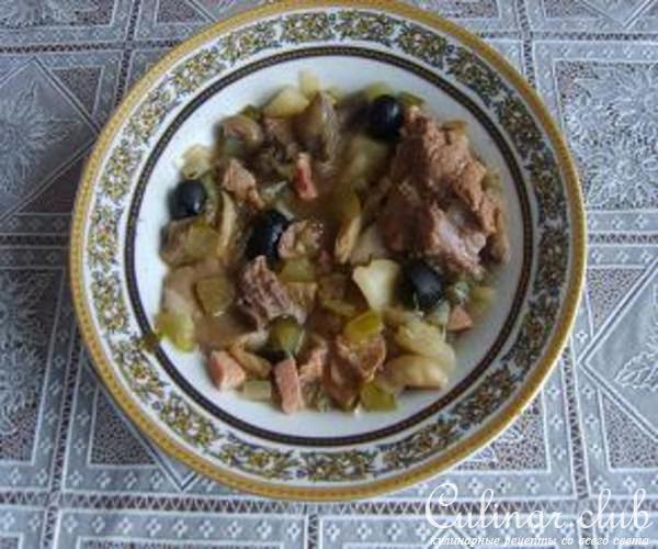 солянка грибная сборная