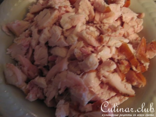 Чечевичный суп с копченой индейкой