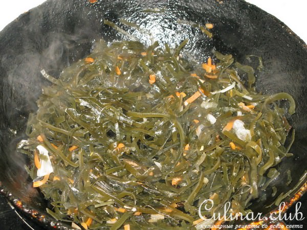 Супчик с морской капустой