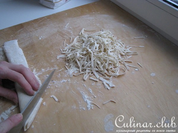 домашняя лапша