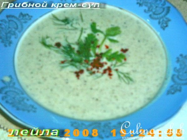 Грибной крем-суп. Проще простого, изумительный на вкус.