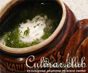Похлёбка в горшочках
