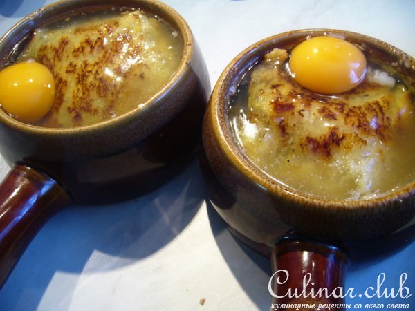 Zuppa Pavese (Суп "Павезe")
