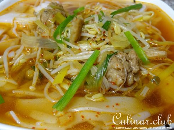 Суп с мясными шариками и грибами ! ! !