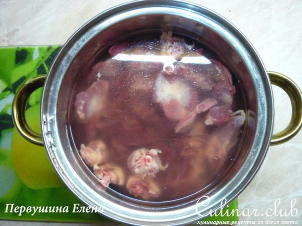 Супчик куриный с потрошками от Глеба Жеглова