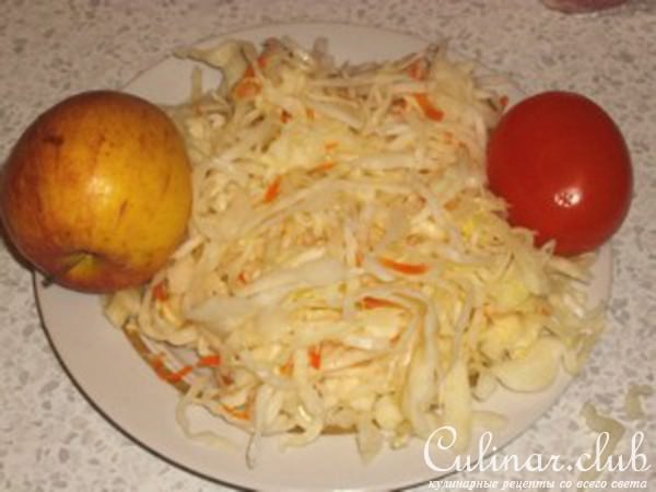 Кислые щи с горохом и яблоком (мой вариант)