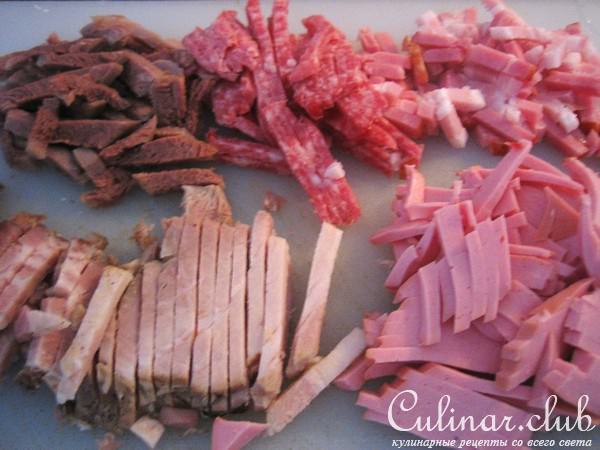 Солянка сборная мясная (после праздничная,вариант №…..)