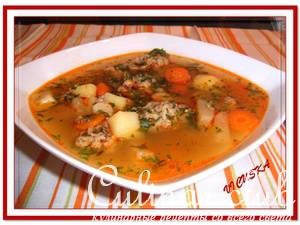 Суп с галушками из куриной печени - MJGALUSKA LEVES