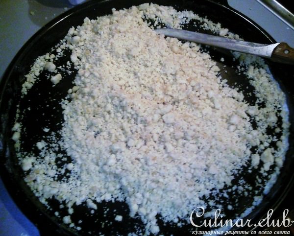 Творожный торт с посыпкой