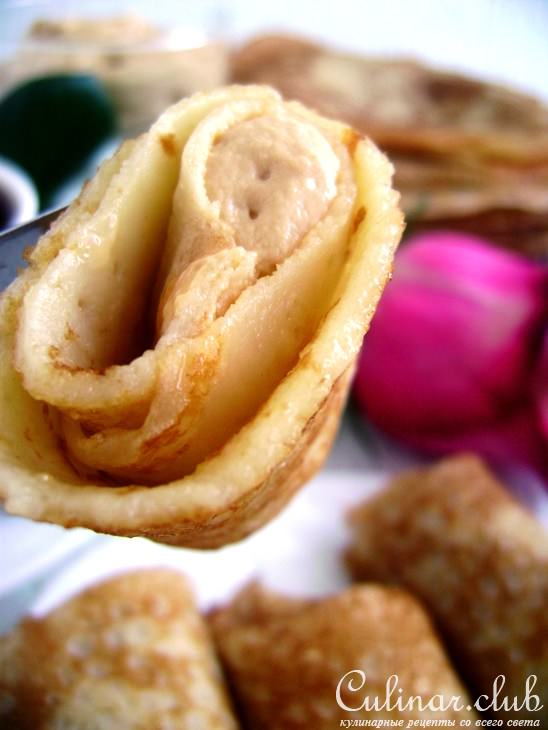 Блинчики со вкусом крем-брюле.