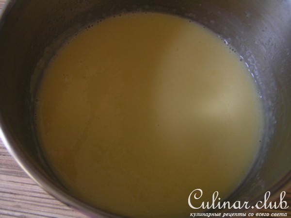 Лимонный торт с баварским муссом из белого шоколада