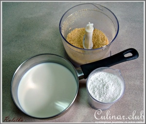 Миндальные трубочки с кремом.