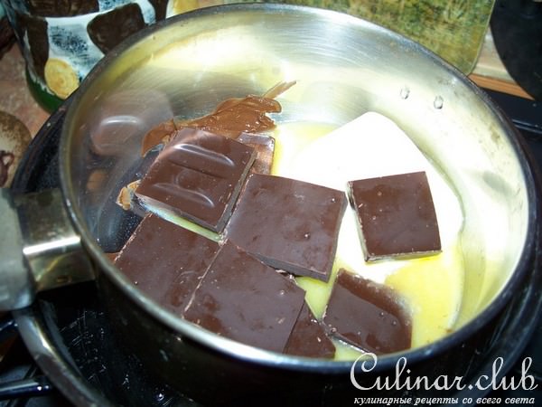 Торт черемуховый со сметанным кремом 