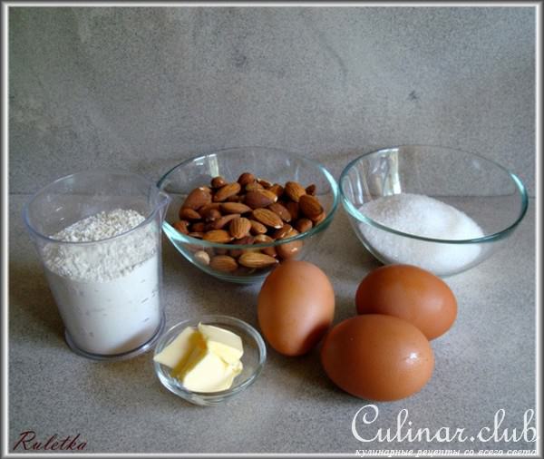 Миндальные трубочки с кремом.