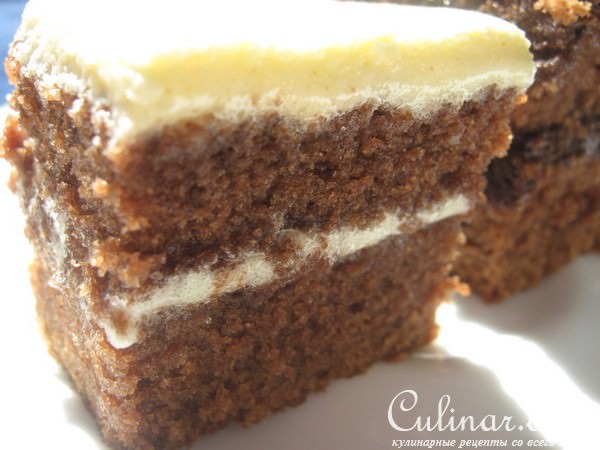 DEVIL39;S FOOD CAKE (шоколадный "мокрый" корж)