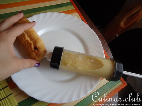 ***"ЭкЛерчики"*** с Заварным Кремом, Шоколадом и Арахисом)))