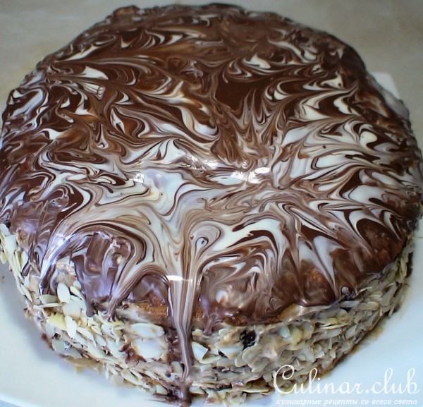 Медовый цельнозерновой торт