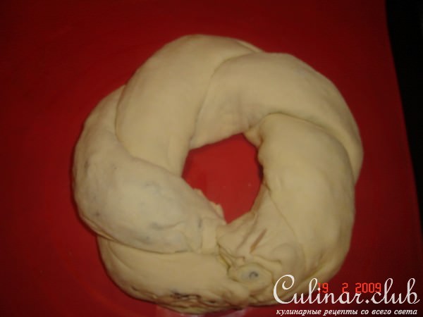 Калач с начинкой