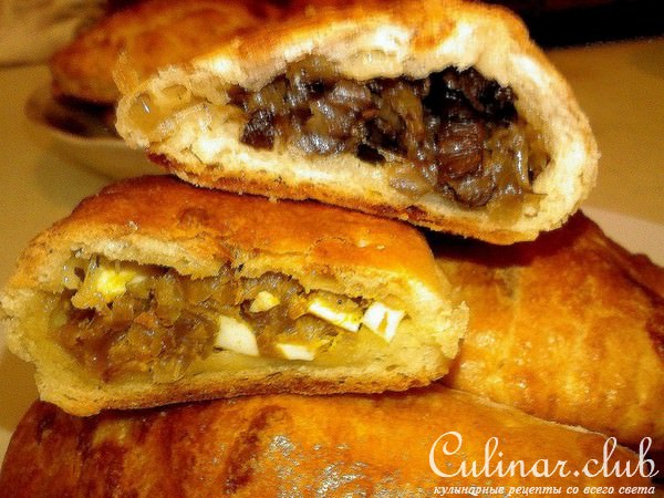 Сочники с капустой и грибами(универсальное тесто)