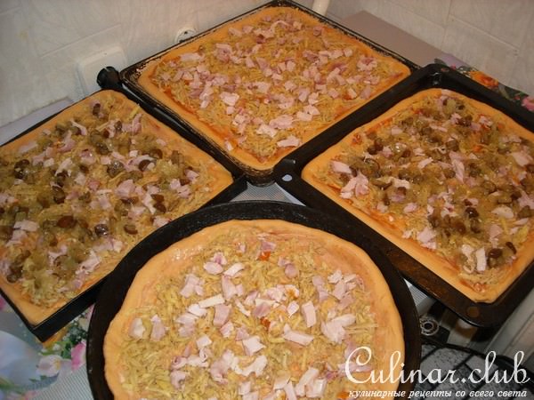 Любимая пицца (зимний вариант)