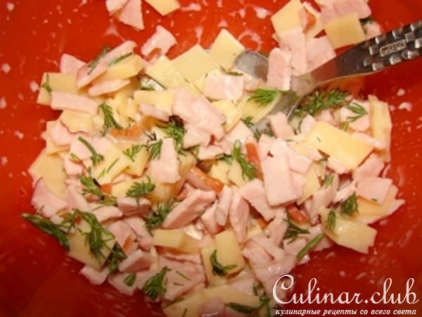 Корзиночки с сыром