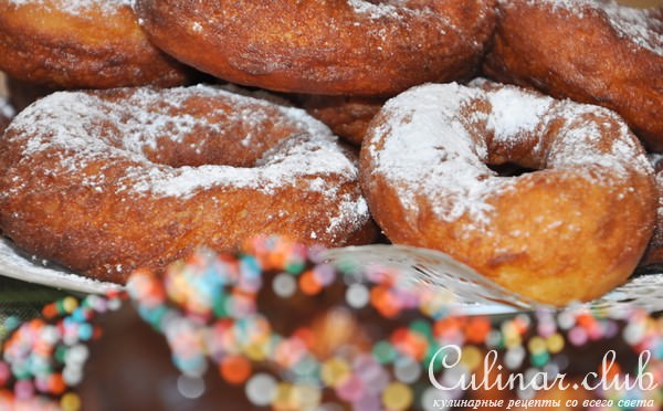 Zeppole (итальянские картофельные пончики)